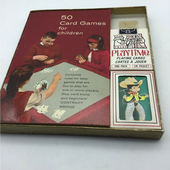 Vintage Childs Card Game with miniature cards - Picture 3 of 6